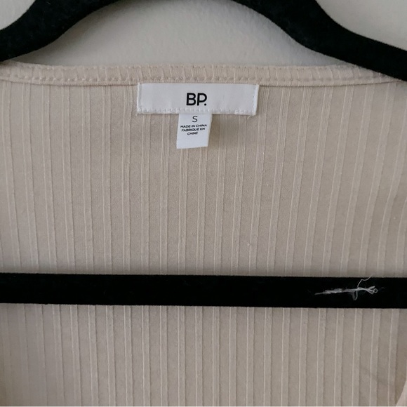 BP. side cutout long sleeve ribbed midi dress - Picture 3 of 6